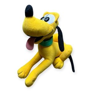 VINTAGE DISNEY APPLAUSE PLUTO DOG PLUSH STUFFED ANIMAL Toy